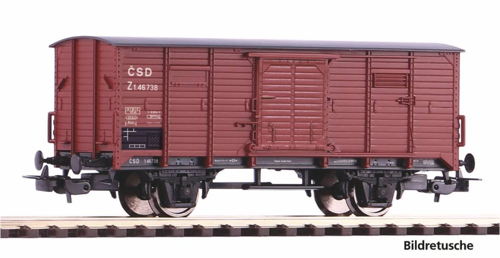 PIKO 24544 Gedeckter Güterwagen CSD III Spur H0