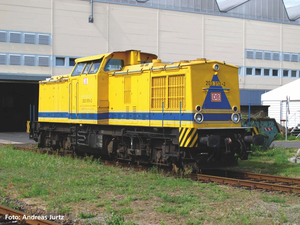 PIKO 37558 Diesellok BR 203 Bahnbau V Spur G