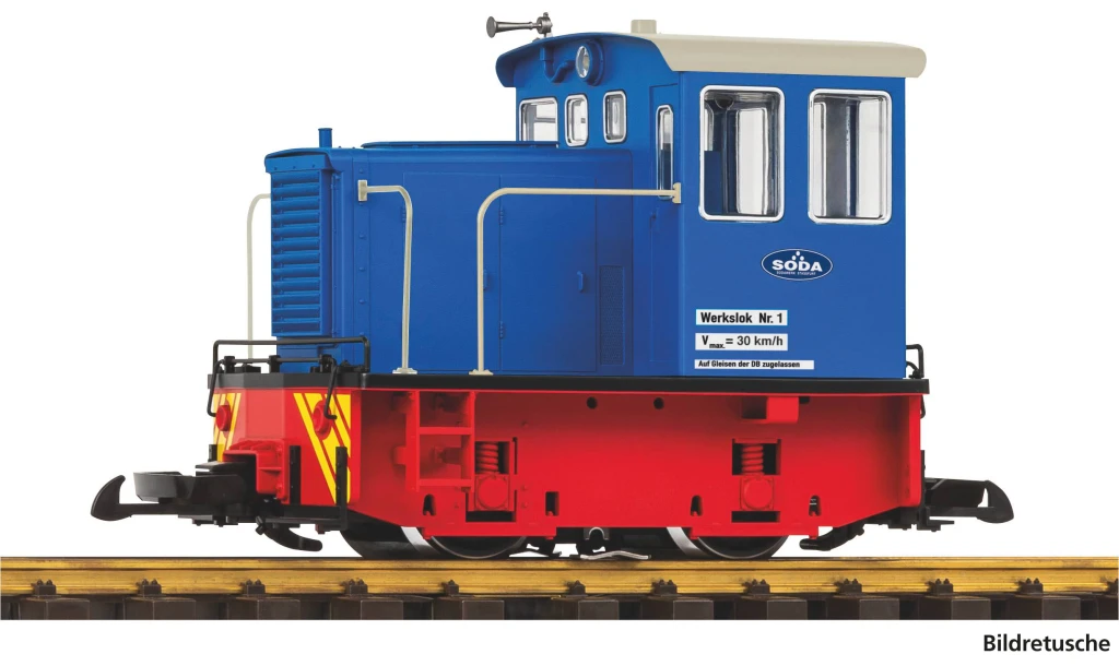 PIKO 38517 Diesellok GE 25-Ton Werklok Soda Spur G