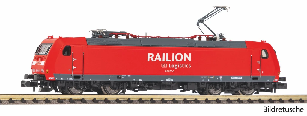 PIKO 40589 E-Lok BR 185 Railion V + DSS Next18 Spur N