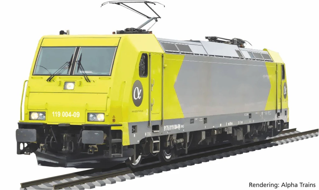 PIKO 40591 E-Lok BR 185 Alpha Trains VI + DSS Next18 Spur N