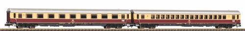 PIKO 40672 2er Set IC wagen "Merkur" DB IV Spur N