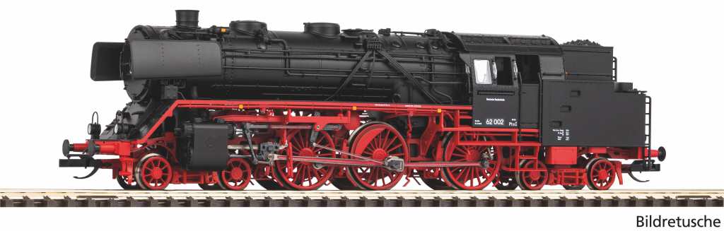 PIKO 47144 Dampflok BR 62 DB III + DSS Next18 Spur TT