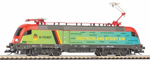 PIKO 47441 E-Lok BR 182 Taurus D-Ticket DB AG VI + DSS 8pol. Spur TT