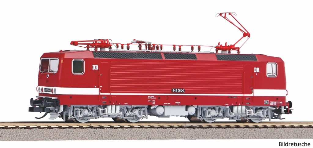 PIKO 47490 E-Lok BR 243 DR IV + DSS Next18 Spur TT