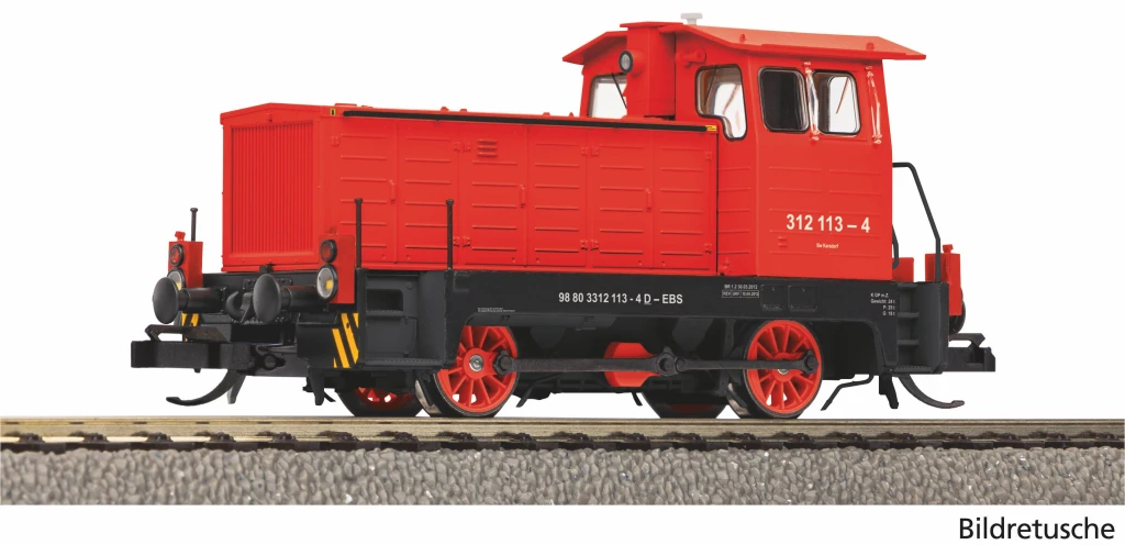 PIKO 47504 Diesellok BR 312 EBS VI + DSS Next18 Spur TT