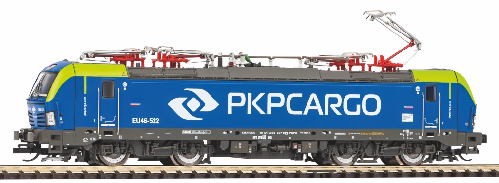 PIKO 47806 E-Lok Vectron EU46 PKP Cargo VI + DSS PluX22 Spur TT