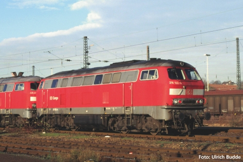 PIKO 52567 Diesellok BR 216 DB Cargo V + DSS PluX22 Spur H0