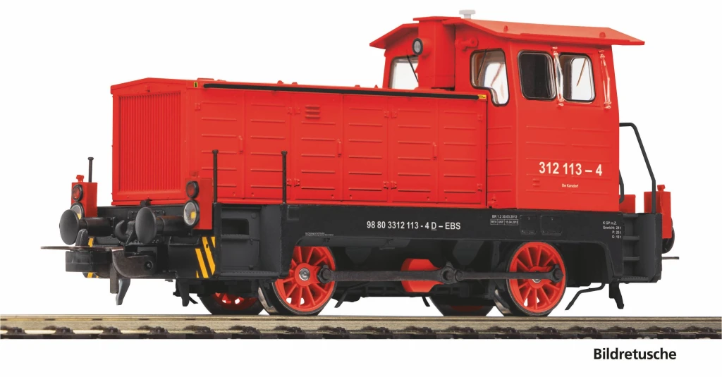 PIKO 52637 Diesellok BR 312 EBS VI + DSS PluX22 Spur H0