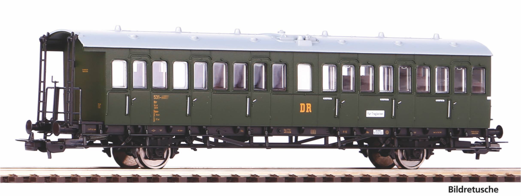 PIKO 53192 Sachsenwagen DR Bp III Spur H0