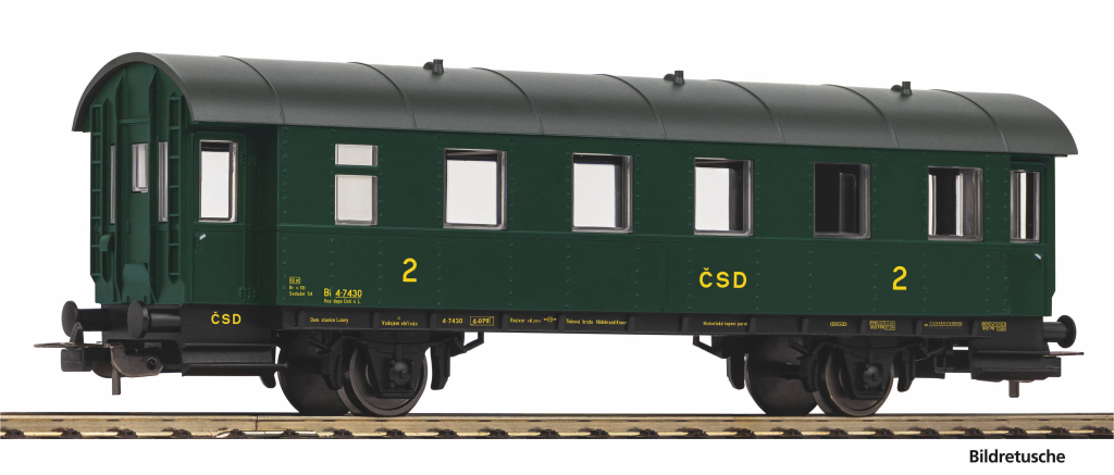 PIKO 57637 Personenwagen Bi CSD III Spur H0