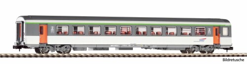 PIKO 94085 Personenwagen Corail 2.Kl. SNCF IV Spur N