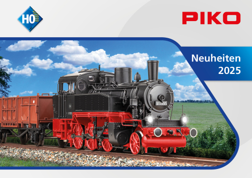 PIKO 99525 Spur H0 Neuheiten Prospekt Moba/Geb 2025