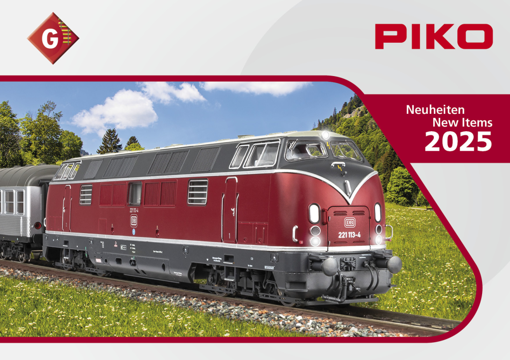 PIKO 99725 Spur G Neuheiten Prospekt 2025