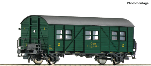 ROCO 6200089 Behelfspersonenwagen CSD Spur H0