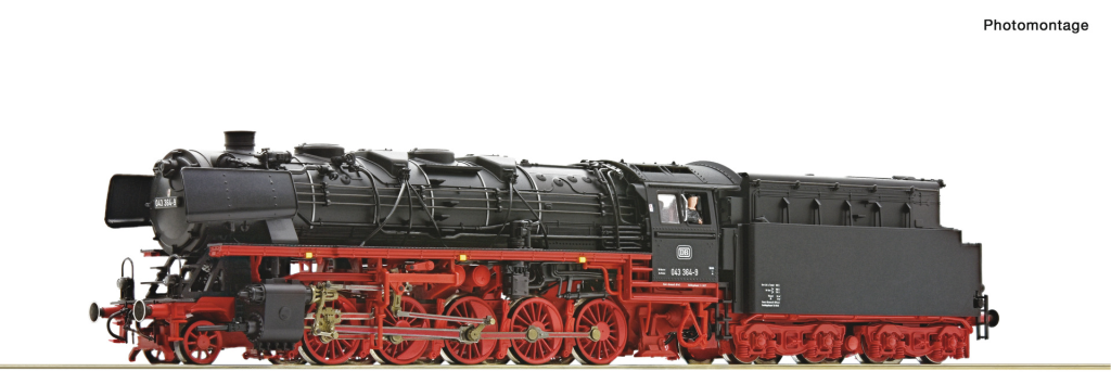 ROCO 7100018 Dampflokomotive BR 043 DB Spur H0