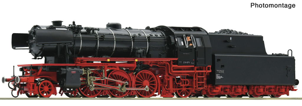 ROCO 7100029 Dampflokomotive 23 071 VSM Spur H0