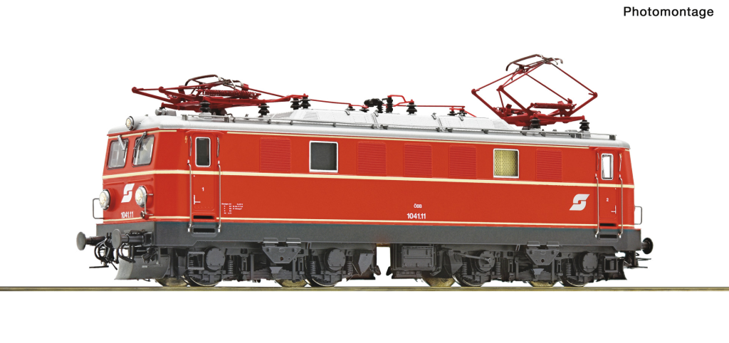 ROCO 7500133 Elektrolokomotive 1041.11 ÖBB Spur H0