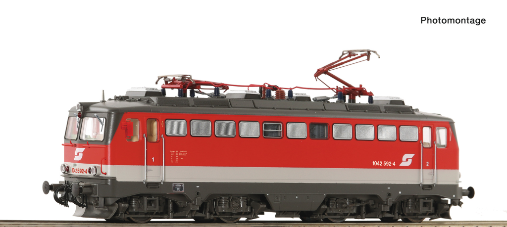 ROCO 7500139 Elektrolokomotive 1042 592-4 ÖBB Spur H0