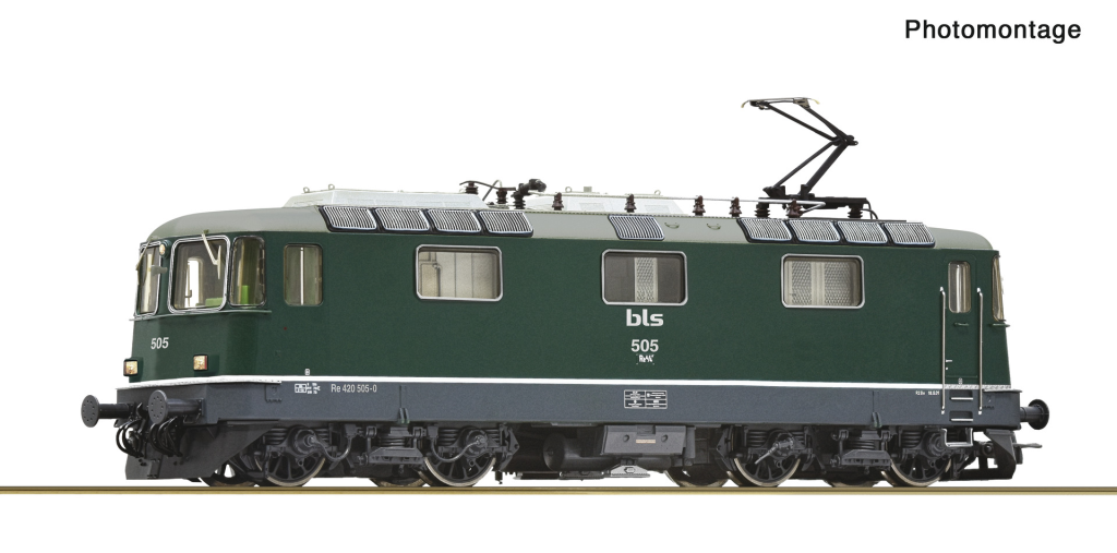 ROCO 7500110 Elektrolokomotive Re 420 505-0 BLS Spur H0