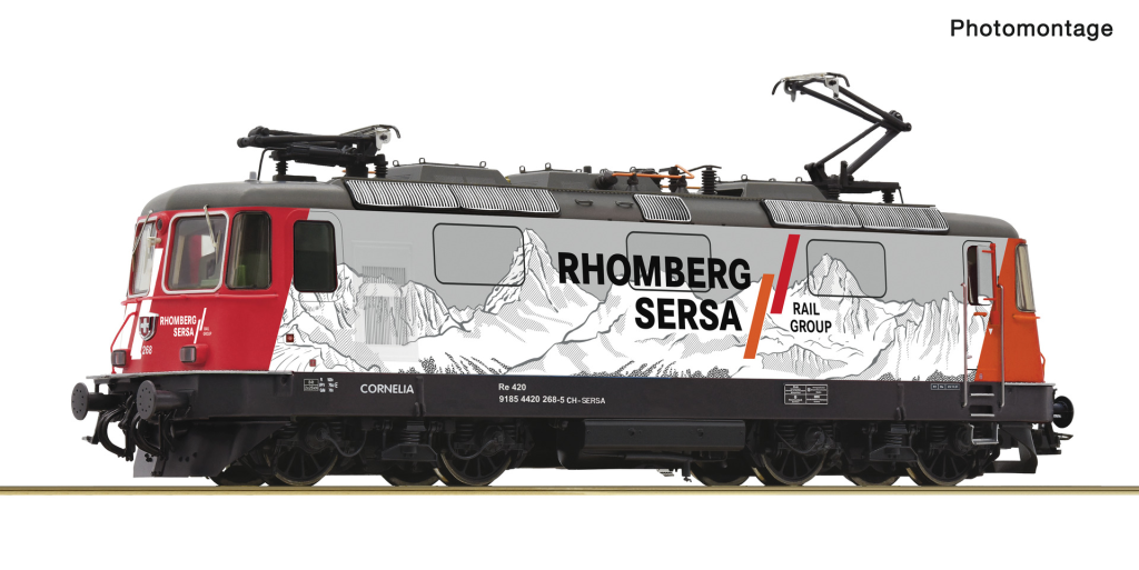 ROCO 7500030 Elektrolokomotive 420 268-5 SERSA Spur H0