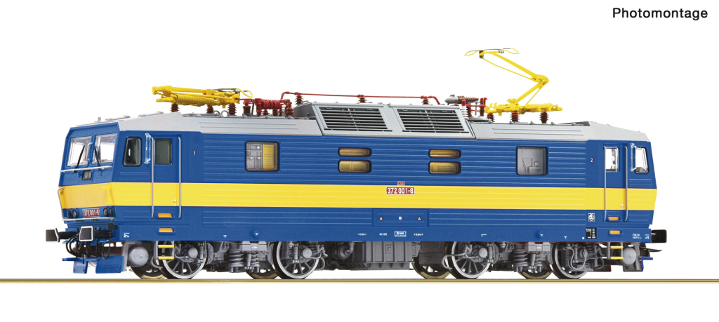 ROCO 7520061 Elektrolokomotive 372 001-8 CSd Spur H0