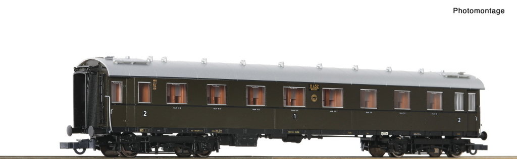 ROCO 6200136 Einheits-Schnellzugwagen 1./2. Klasse DRG Spur H0