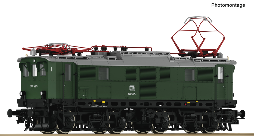 ROCO 7510147 Elektrolokomotive 144 507-1 DB Spur H0