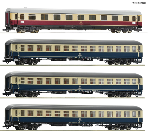 ROCO 6200154 4-teiliges Set IC 511 Chiemgau DB Spur H0