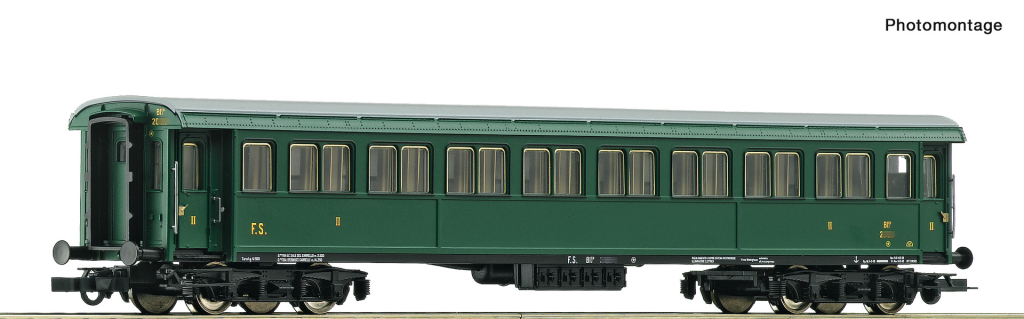 ROCO 6200093 Reisezugwagen 2. Klasse FS Spur H0