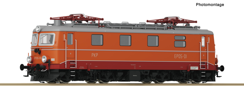 ROCO 7510083 Elektrolokomotive BR EP05 PKP Spur H0