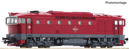 ROCO 7300071 Diesellokomotive T 478.3137 CSD Spur H0