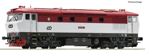 ROCO 7300054 Diesellokomotive 749 218-4 CD Spur H0