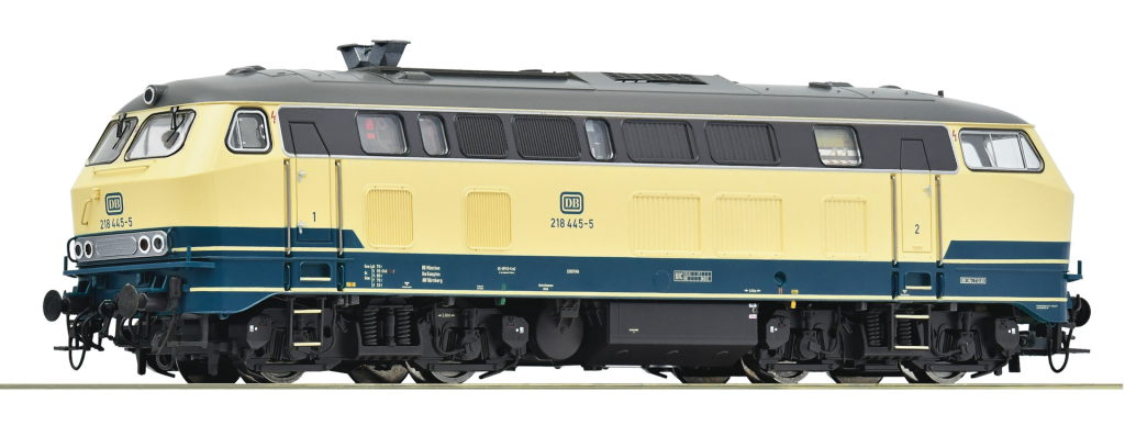 ROCO 7300041 Diesellokomotive 218 445-5 DB Spur H0