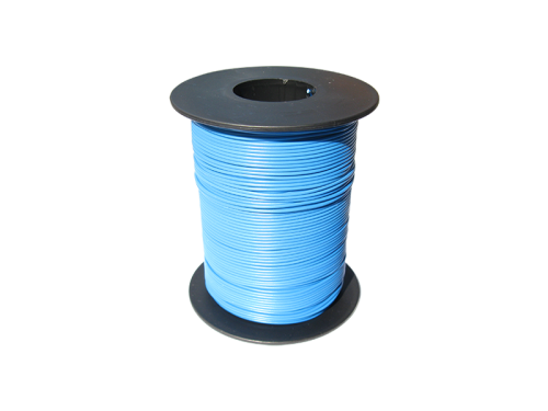 100 Meter Miniaturkabel Litze flexibel LIY 0,14mm² blau