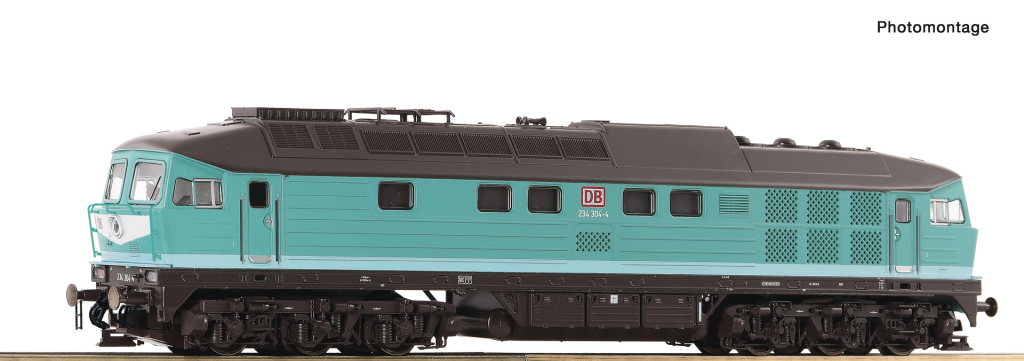 ROCO 7300059 Diesellokomotive 234 304-4 DB AG Spur H0