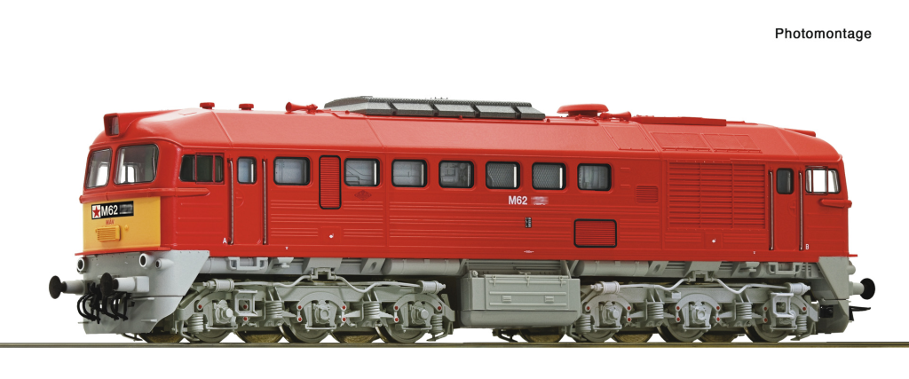 ROCO 7300057 Diesellokomotive M62 221 MAV Spur H0