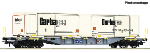 ROCO 6600122 Containertragwagen SBB Cargo Spur H0