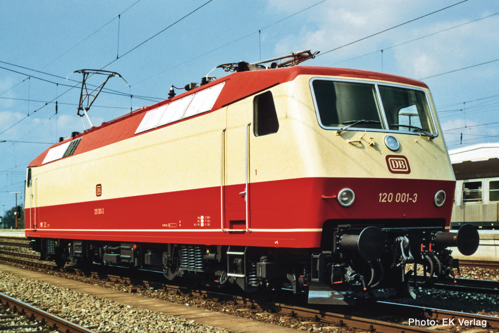 Fleischmann 7560059 Elektrolokomotive 120 001-3 DB Spur N