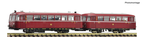 Fleischmann 7760005 Schienenbus VT 95 mit Beiwagen VB 142 DB Spur N