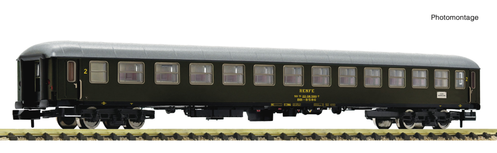 Fleischmann 863903 Schnellzugwagen 2. Klasse RENFE Spur N