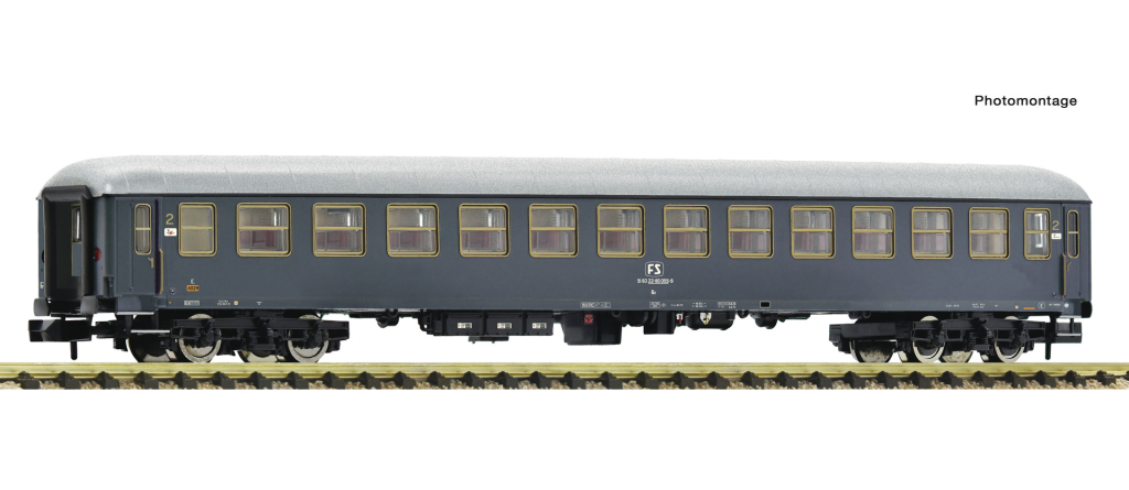 Fleischmann 863962 UIC-X-Schnellzugwagen 2. Klasse FS Spur N