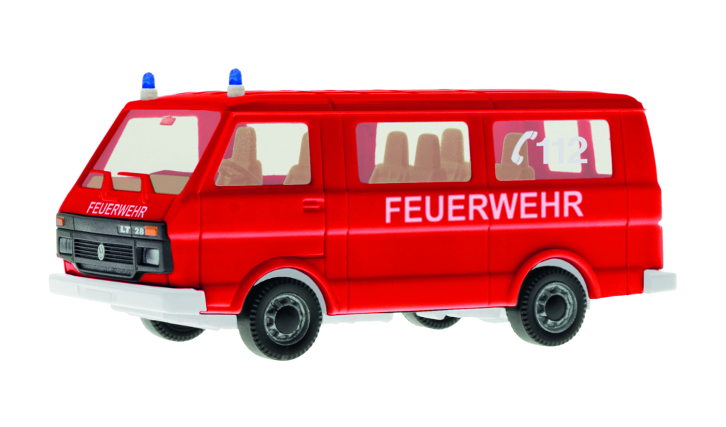 kibri 11245 Feuerwehr VW LT Bus mit Blaulicht Spur H0