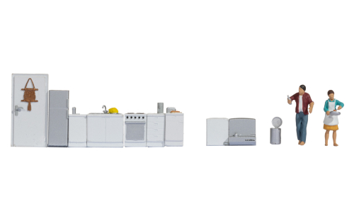 NOCH 16285 Figuren-Themenwelt Küche Spur H0