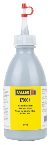 FALLER 170034 Modellbaufarbe Weiß 250ml