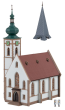 FALLER 231726 Dorfkirche Spur N