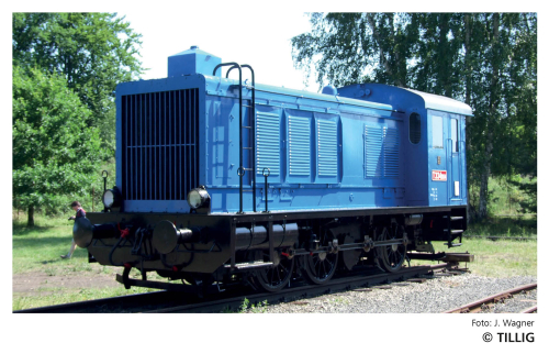 TILLIG 04648 Diesellokomotive Museumslok des Eisenbahnmuseums Luzná Spur TT