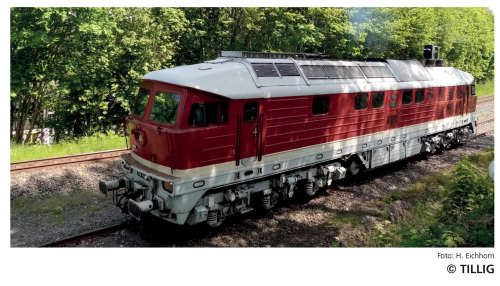 TILLIG 05777 Diesellokomotive der Nossen-Riesaer Eisenbahn-Compagnie GmbH Spur TT