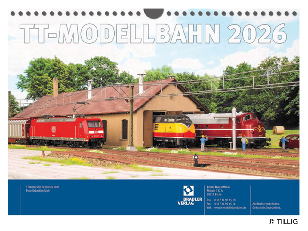 TILLIG 09574 TT-Kalender 2026