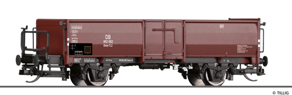 TILLIG 14034 Offener Güterwagen der DB Spur TT